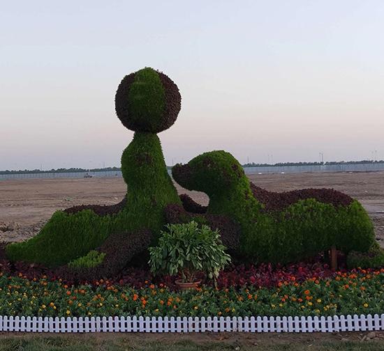 龙岩绿雕造型